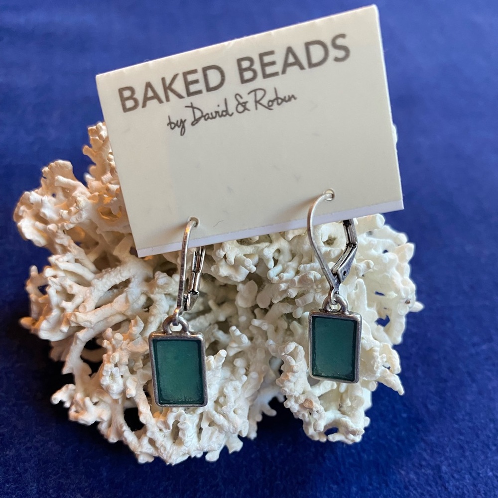 Baked Beads earrings by David & Robin